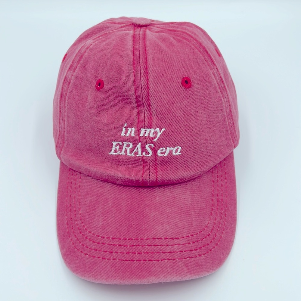 Taylor Swift Pink In My Eras Era Baseball Hat/Cap Adjustable